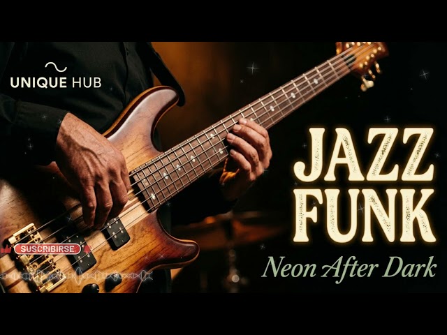Neon After Dark l Urban Jazz Funk | Smooth Night Drive ☕ Coffee Jazz Lounge