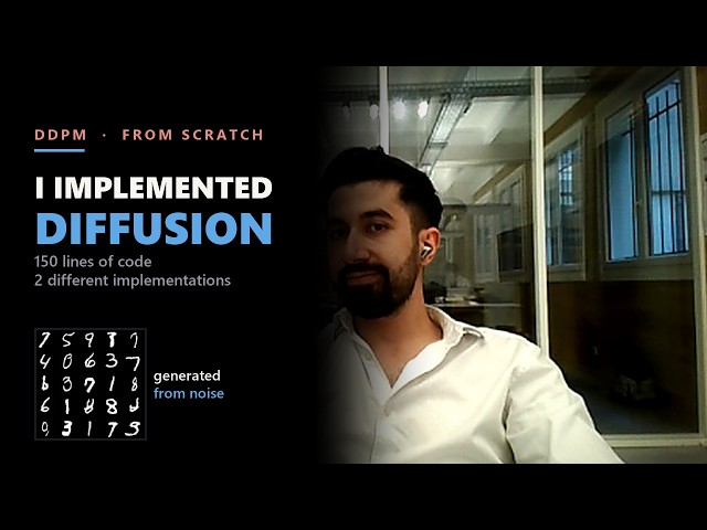 Coding a Diffusion Model From Scratch in PyTorch (DDPM)