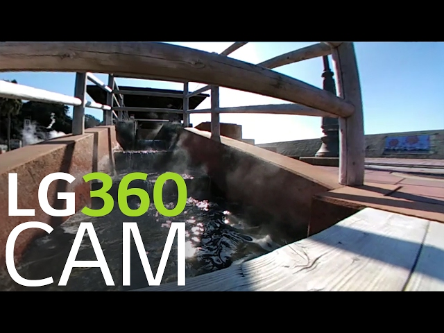 3D Spatial Audio : Hot Spring Footbath in Obama (360 Video)
