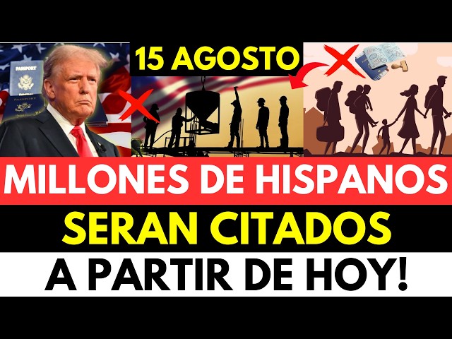 MILLIONS OF HISPANICS WILL BE SUMMONED STARTING TODAY!