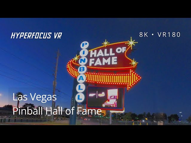 Las Vegas's Hidden Gem: Pinball Paradise for Every Budget (8K VR180 60FPS)