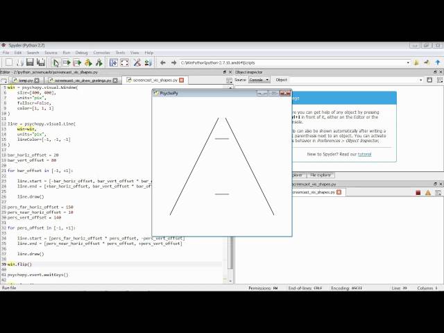 Programming for Psychology & Vision Science - Drawing: Shapes
