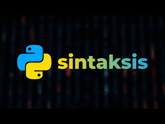 Sintaksis – Python (boshlang'ichlar uchun) – To'liq kurs [Dasturlash qo'llanmasi]