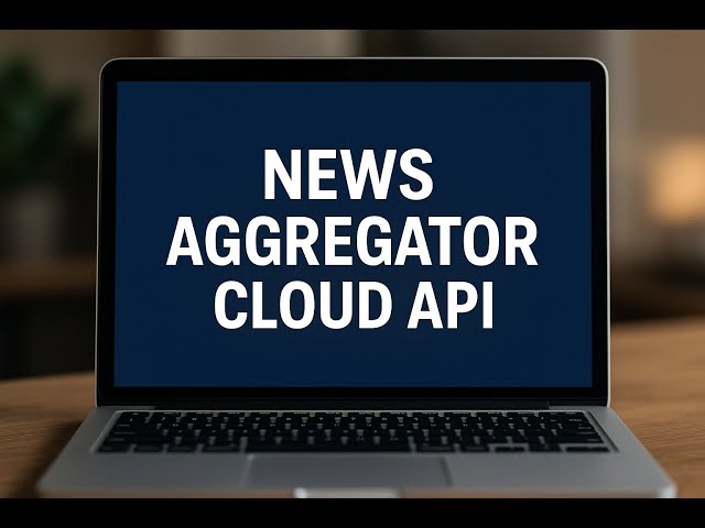 News Aggregator Using Cloud Api || Cloud Computing || Java Project