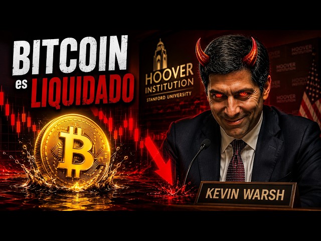 🚨 BITCOIN LIQUIDATED (Kevin Warsh speaking)
