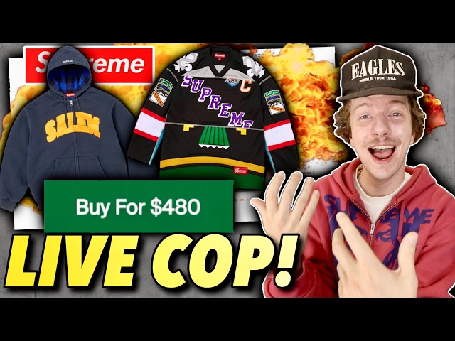 These Items Are Selling for $500...Did We Cop? (Supreme Live Cop)
