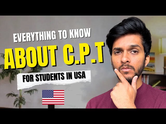 What is CPT? | Working in the USA | International Students on F-1 Visa