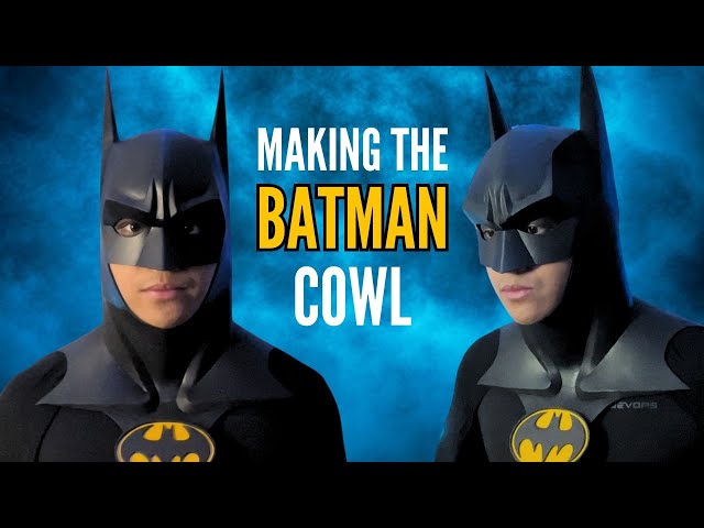 I made the NEW Batman cowl from 'The Flash'