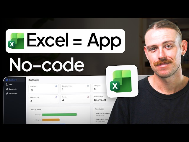 Turn Any Excel Spreadsheet Into a Real App (No Coding)