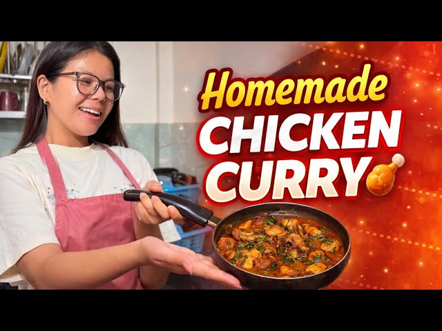 CHICKEN CURRY FOR FAMILY, CZZ CHEF👩🏻‍🍳 BIRTHDAY MA PANI GAIYO 🎉