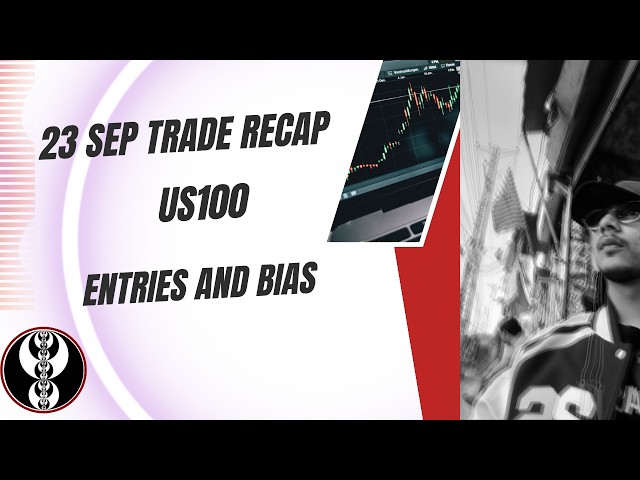 Executing High-Probability US100 Setups (September 23 Recap) | How To Find Session Bias
