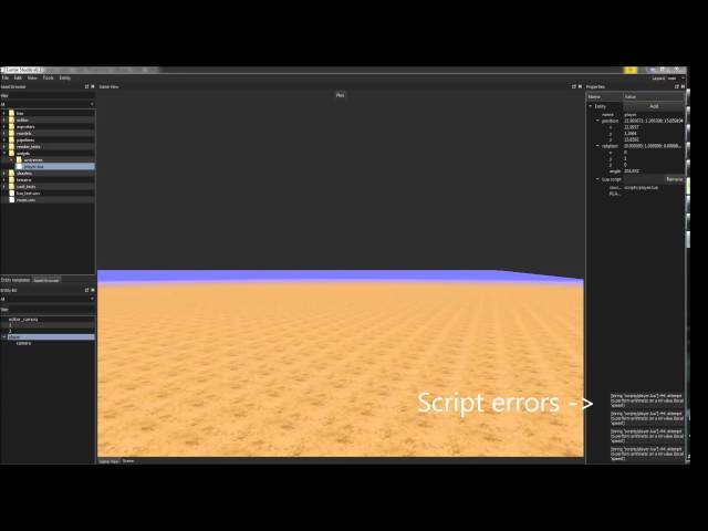 Scripting player in Lua in Lumix Engine
