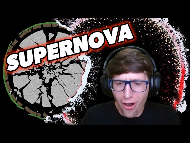 SUPERNOVA HITS PLANET in Space Simulation Toolkit!