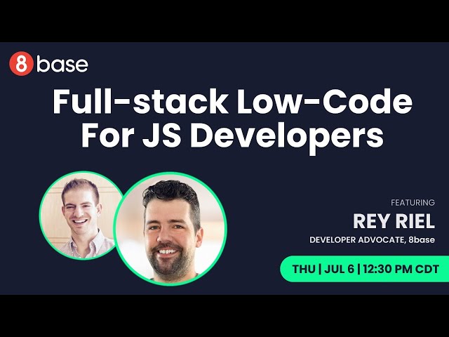Full-stack Low-Code For JavaScript Developers
