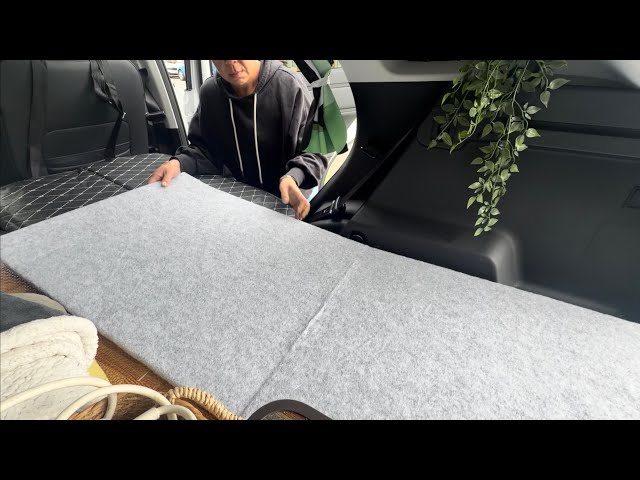 🚗 No Flat Surface? No Problem! | Easy DIY Car Camping Sleeping Platform (Foldable & Adjustable)