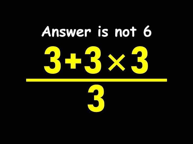 99% of People Get This Wrong!