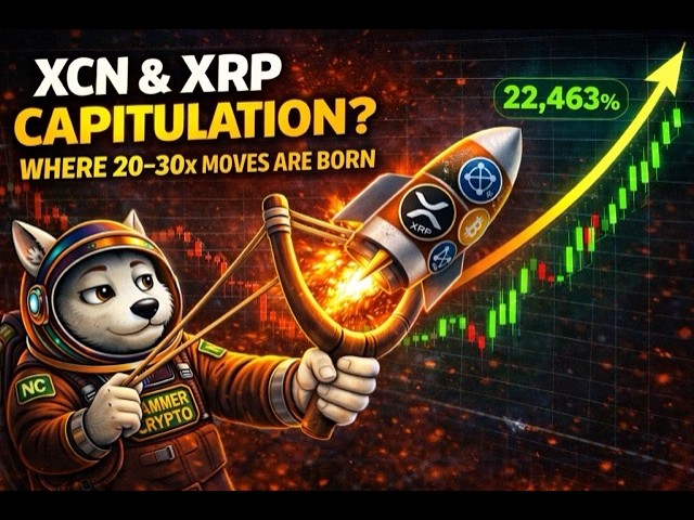 XCN & XRP Capitulation? This is Where 20-30x Moves Are Born