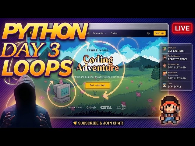 ZERO TO OFFSEC: Perfecting Python for Offensive Security | Day 3 | PYTHON LOOPS