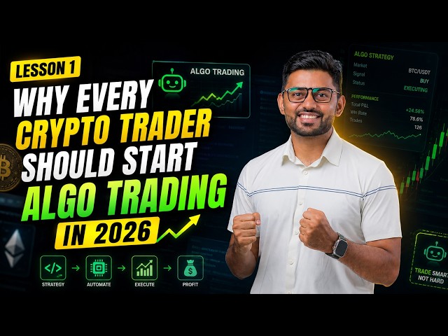 Why Every Crypto Trader Should Start Algo Trading in 2026