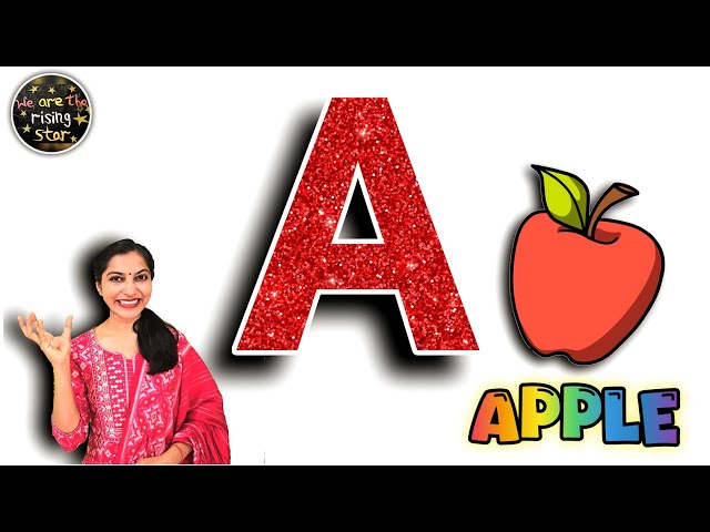 ABCD for kids - A for Apple B for Bat - Fun Games - Alphabets A to Z | WATRstar #alphabet