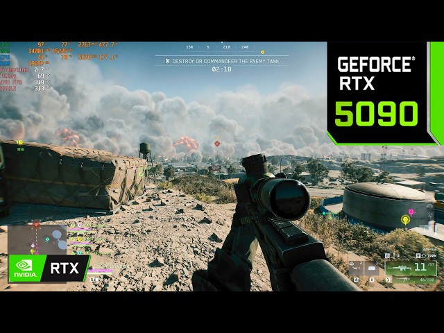 Battlefield Redsec 4K Max Settings: RTX 5090 - i9 14900K | DLSS 4.5 On - Ultra High FPS