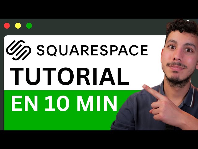 Quick and Easy Squarespace Tutorial for Beginners