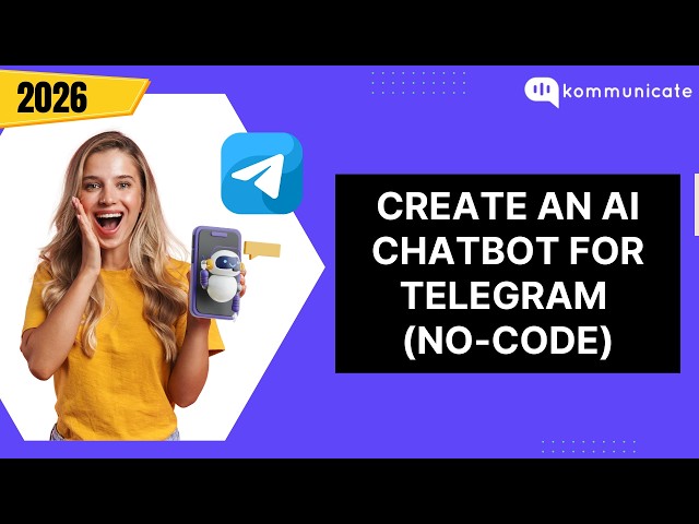Create a Telegram Chatbot with No-Code | Easy Tutorial (2026)