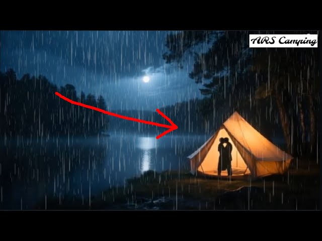 Romantic Rain Camping with Couple | Peaceful Tent Sounds for Sleep & Love Eps.5