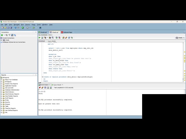 SQL Introduction #SQL #plsql #developer