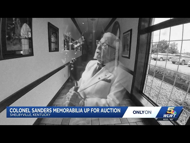 KFC founder Colonel Sanders’ home, memorabilia set for auction in Kentucky