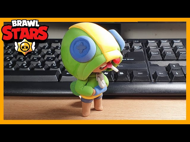 Making Brawl Stars  Leon (clay Tutorial)