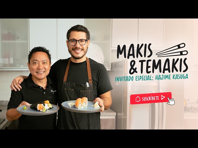 RECETA MAKIS Y TEMAKIS CON HAJIME KASUGA 🍙🥢