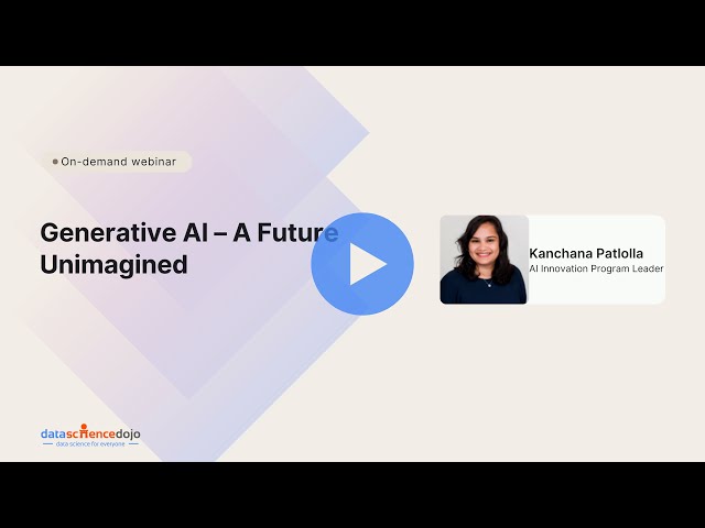 What is Generative AI | Impact of Generative AI | Community Webinar