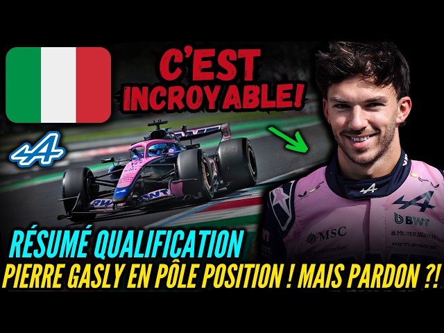 QUALIFYING RECAP: PIERRE GASLY ON POLE POSITION! WHAT ON EARTH?! - ITALIAN GRAND PRIX