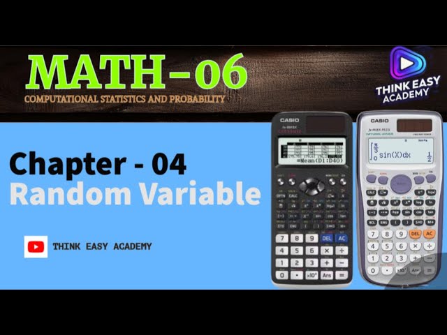 Math 6: Chapter-04: Random Variable  ||  AIUB  || Midterm || Tafhimul Islam