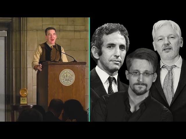 Glenn Accepts Integrity Media Award on Behalf of the World's Whistleblowers