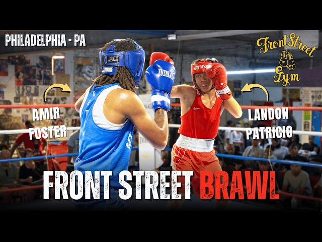 FRONT STREET BRAWL! ELECTRIFYING Amateur Boxing With TOP Philly Talent!