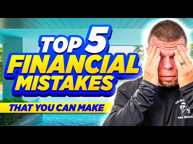Top 5 Financial Mistakes Pool Business Owners Make (Avoid These Startup Errors in 2025)