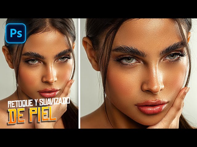 Suavizado y Retoque de piel de gama alta en Photoshop ¡SUPER FACIL!