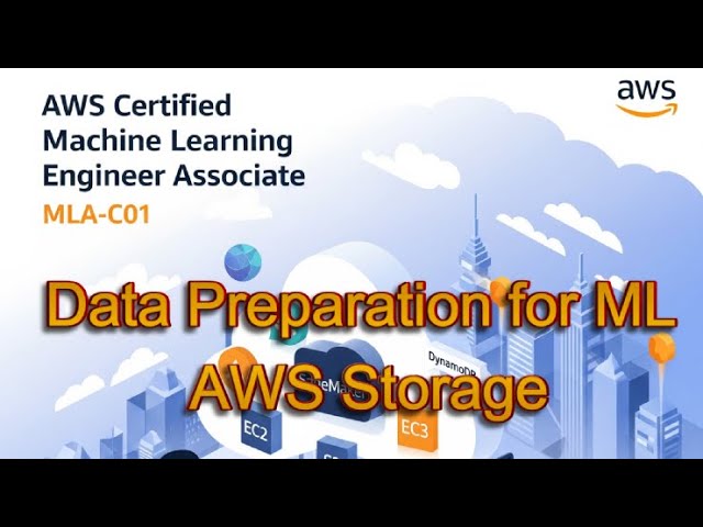 AWS Certified Machine Learning Engineer Associate (MLA-C01) -  AWS Storage