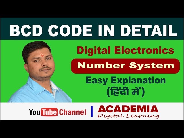 BINARY CODED DECIMAL (BCD CODE)