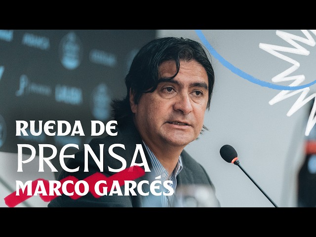 Marco Garcés | Rueda de prensa | Celta