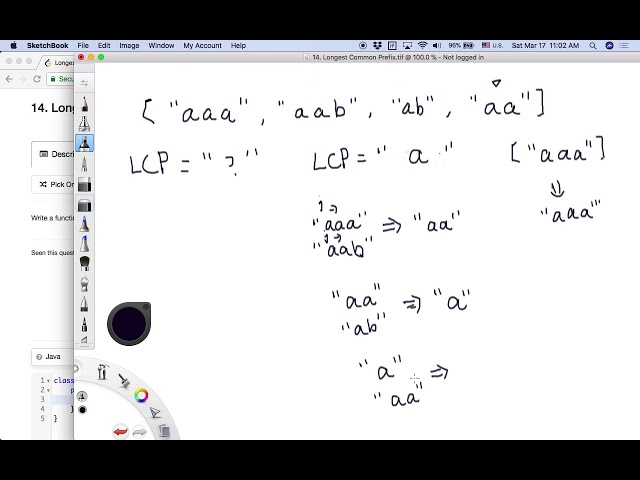 LeetCode Tutorial 14. Longest Common Prefix