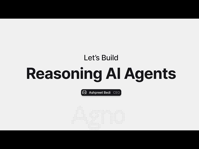 What are Reasoning Agents | AI Agents for beginners