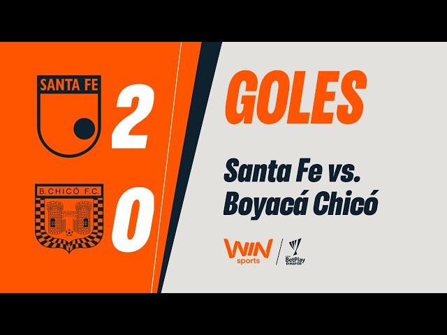 Santa Fe vs. Boyacá Chicó (goals) | Liga BetPlay Dimayor 2026-II | Matchday 4