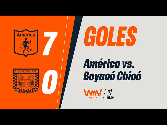 América vs. Boyacá Chicó (goals) | Liga BetPlay Dimayor 2026-II | Matchday 2