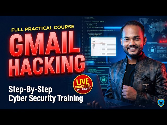Gmail Hacking Reality Explained | How Hackers Actually Break Accounts (Phishing, Malware, OTP Theft)