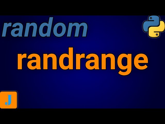 Python Random randrange