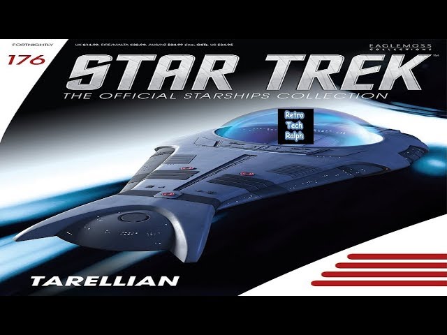 Star Trek Official Starship Collection By Eaglemoss. Issue 176. Tarellian Starship
