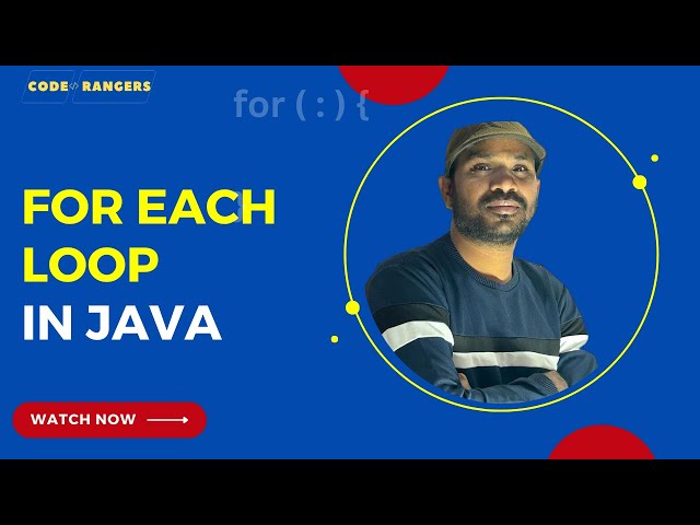For Each Loop in Java ! For Each Loop ! #L15